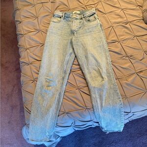 Abercrombie Curve Love 90s Straight Ultra High Rise Jeans